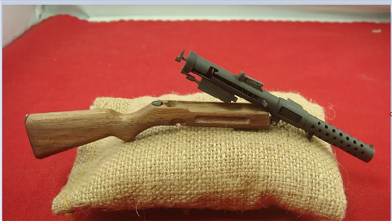 Масштаб 1/6 QQTOYS Военный Батальон Мини-пистолет-пулемет MP28 Из металлического материала Модель не может быть использована для кукольной сцены
