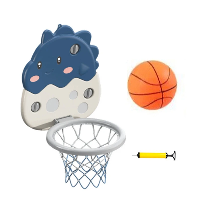 Детская спортивная игрушка, набор баскетбольных колец с шариками и шариковым насосом, портативная баскетбольная игрушка подвесного типа