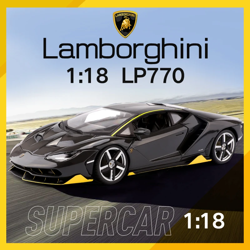 Maisto 1:18 Lamborghini LP770-4 CENTENARIO Модель автомобиля из сплава, Классическое Украшение, Коллекция Подарков