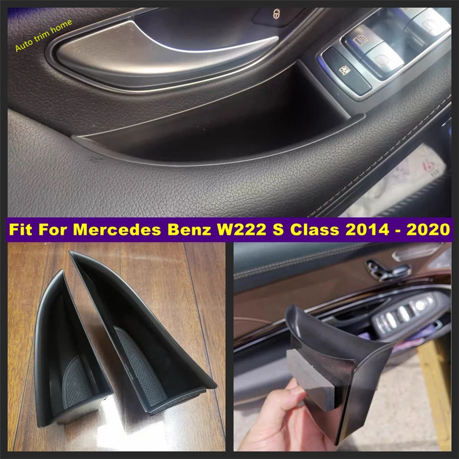 Ручка Передней двери, Подлокотник, Многофункциональная Коробка Для Хранения, Контейнер, Накладка для уборки, Подходит Для Mercedes Benz W222 S Class 2014-2020