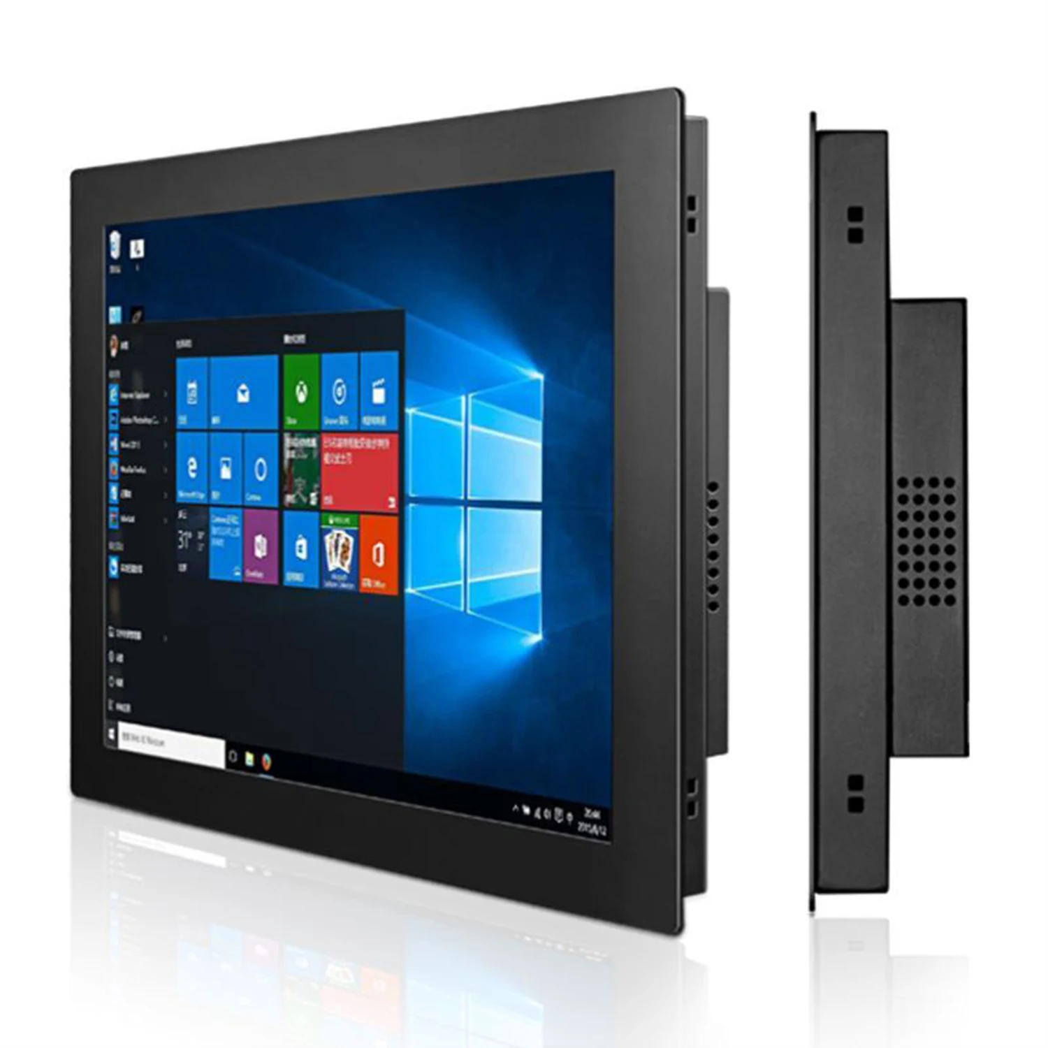 промышленный универсальный компьютер 10,4-дюймовый мини-планшетный ПК с резистивным сенсорным экраном для Win 10 Pro/Linux 1024*768