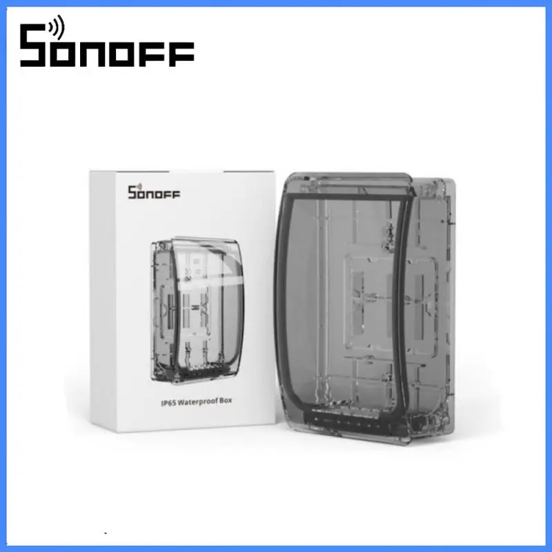 Распределительная коробка SONOFF Waterproof Box R2 с водонепроницаемым корпусом, совместимая с сериями BASIC/TH Elite/POW Elite/NSPanel Pro/M5/TX
