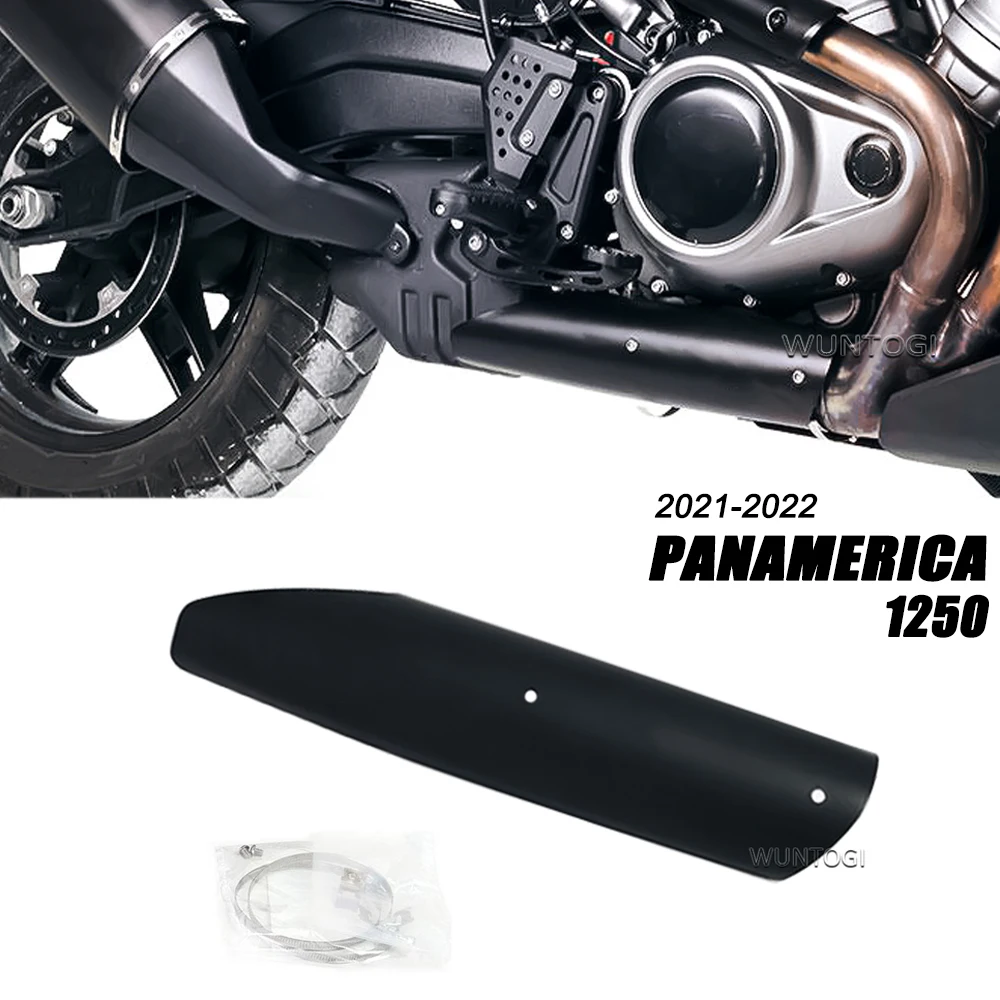 Для HARLEY PAN AMERICA 1250 PA1250 PANAMERICA1250 2021 2022 Новый Мотоциклетный Тепловой щит для Выхлопных Газов, Пригодный Для Глушителя, Тепловой щит