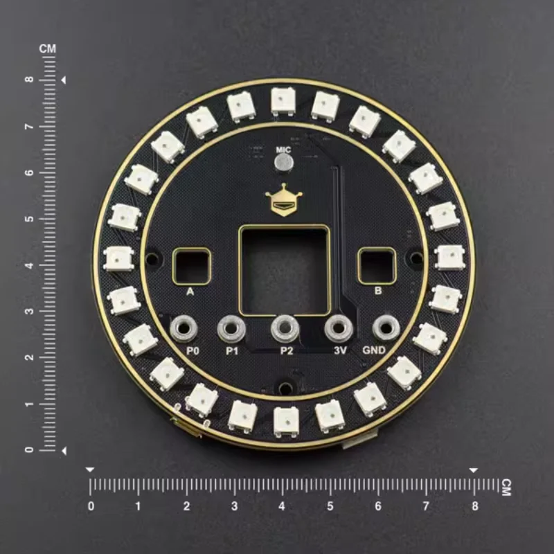 Плата расширения Microbit Ring Rgb Light, Носимые часы с графическим программированием