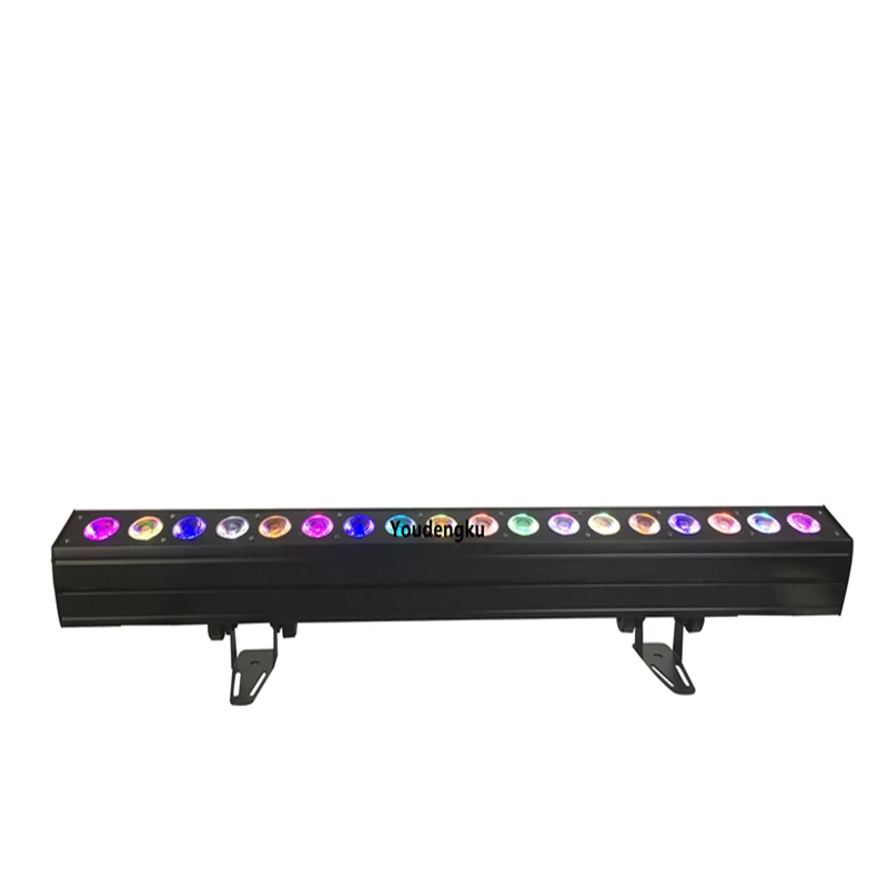 4 шт. Высококачественная светодиодная настенная шайба 18x10 Вт 4-в-1 DMX512 RGBW, настенная шайба для декора, светодиодная для помещений