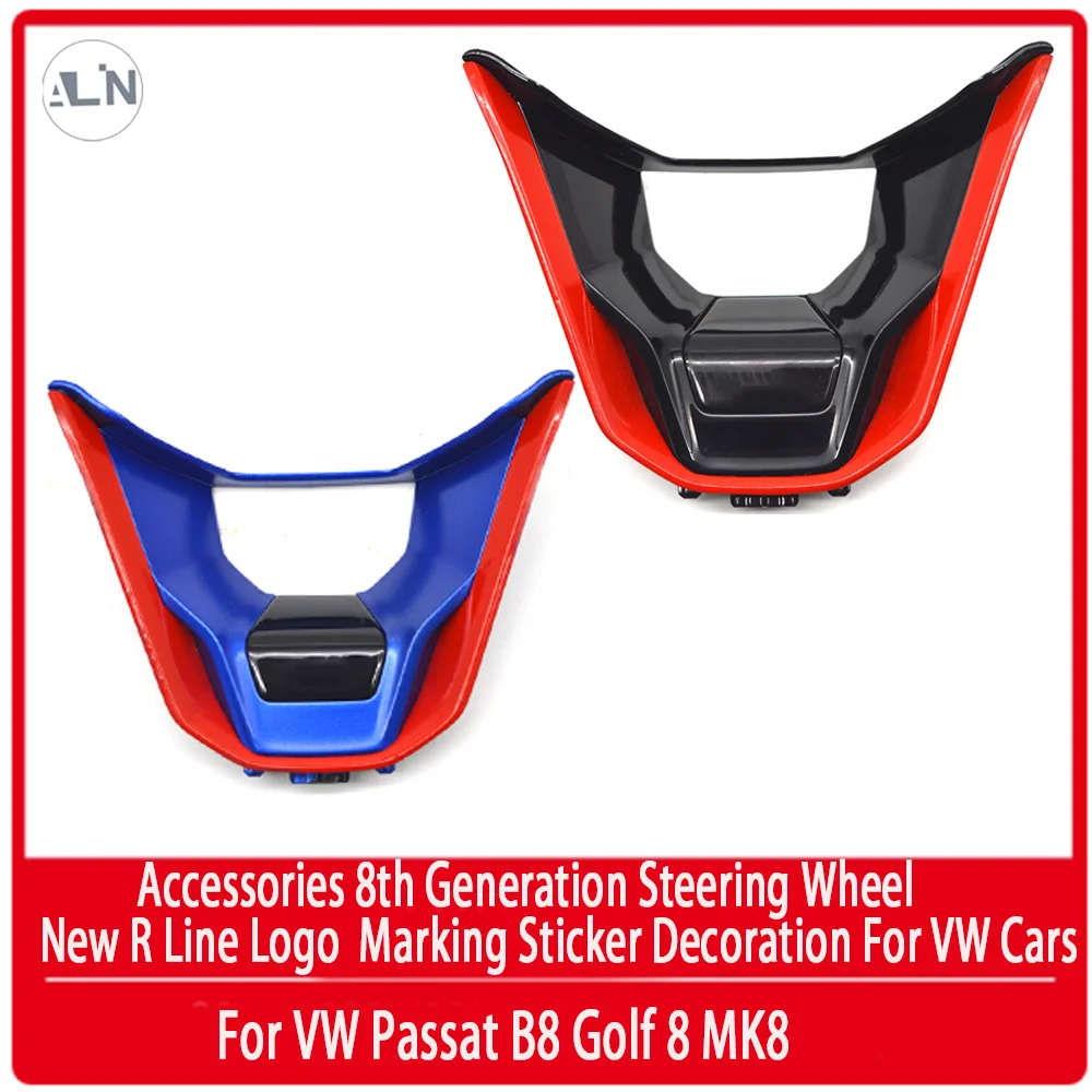 Для VW Passat B8 Golf 8 MK8 Аксессуары Рулевое Колесо 8-го Поколения Новый Логотип R Line Маркировочная Наклейка Украшение