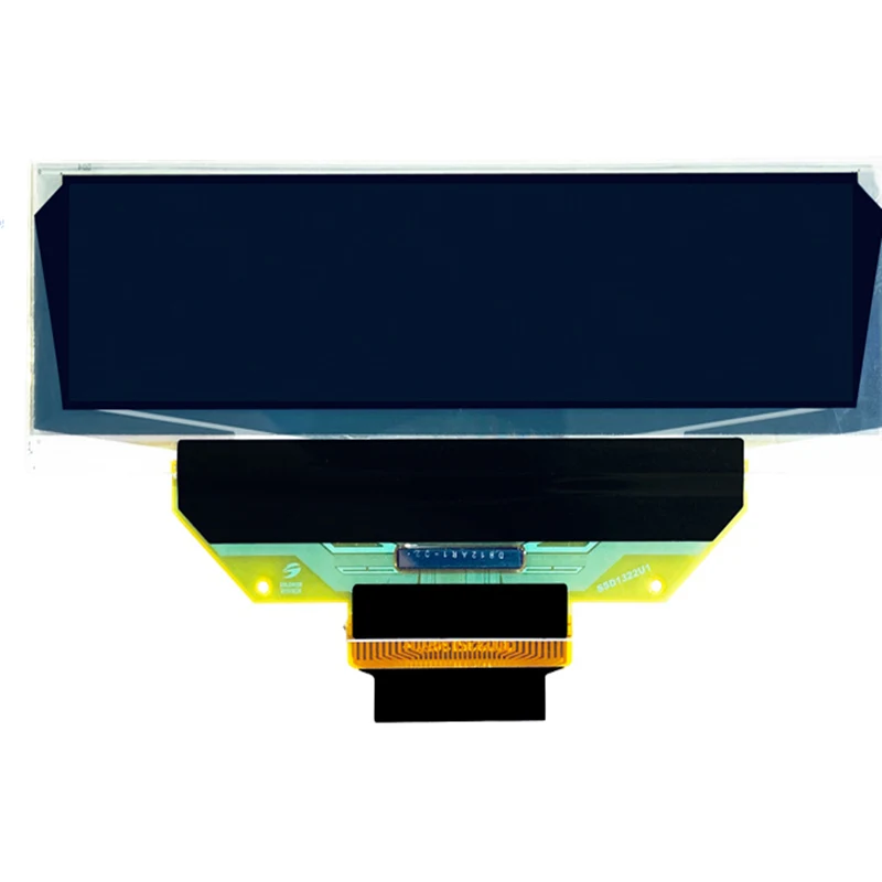 3,2-Дюймовый Полноэкранный 34-контактный Желтый OLED-дисплей SSD1322 с чипом 256*64 25664 8Bit 6800/8080 Параллельный Последовательный Порт SPI P21302
