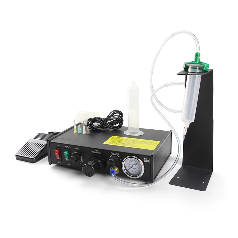 ZB982 Машина для дозирования клея 220 В Для Полуавтоматического дозирования жидкости Высокоточный Промышленный контроллер жидкости для дозирования капельниц
