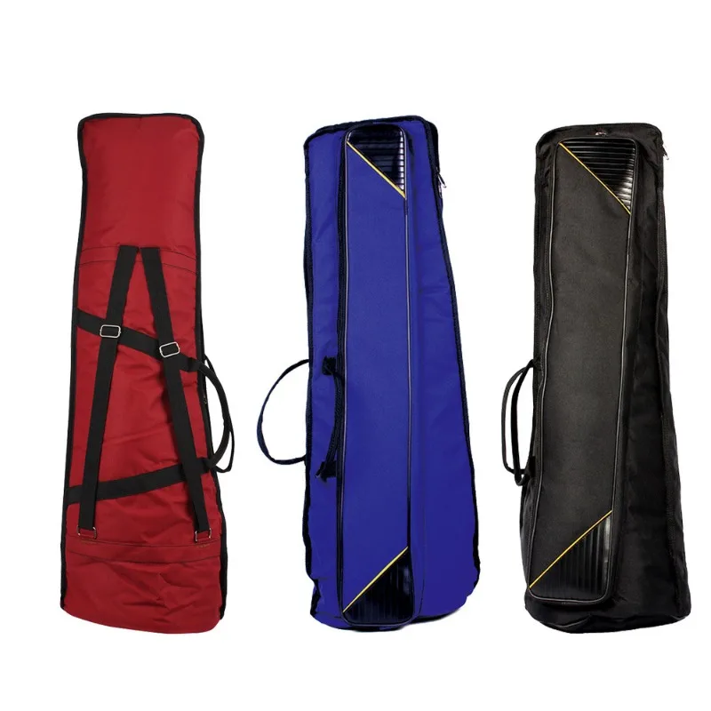 Сумка для тромбона из плотной и водонепроницаемой ткани Оксфорд, сумка для альтового тромбона, переносная сумка для хранения инструментов, портативный рюкзак