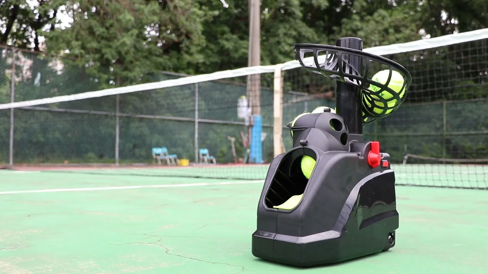 Тренировочный передатчик для теннисного удара, Теннисный автоматический тренировочный сервер, комплект для теннисного тренажера