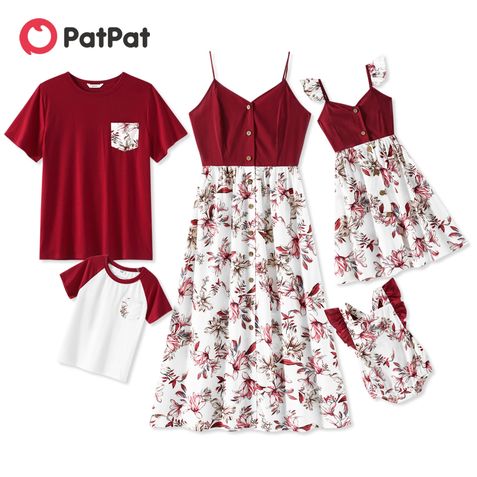 PatPat/ Одинаковые платья для семьи 
