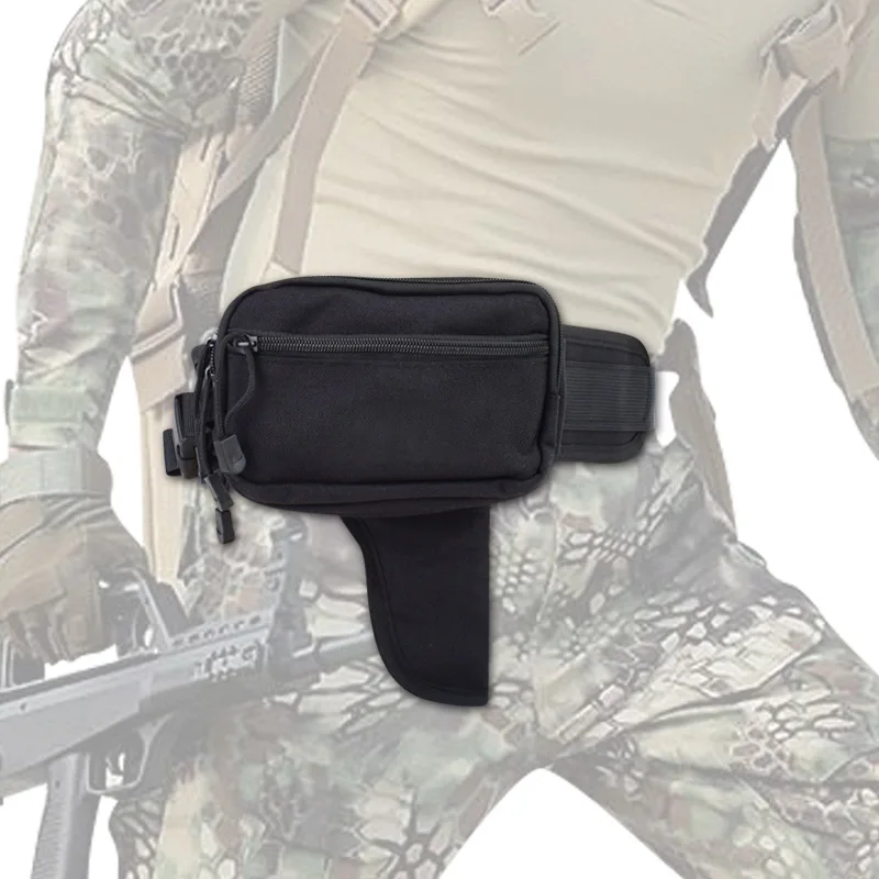 Кобура для Тактического Пистолета Скрытого Ношения Glock 17 19 23 Военный Ремень Поясная сумка Охотничий Инструмент EDC Пистолет Чехол для Пистолета