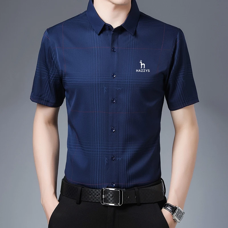Мужская рубашка поло с вышитым логотипом, летняя высококачественная повседневная мужская футболка Поло с коротким рукавом, деловой повседневный топ