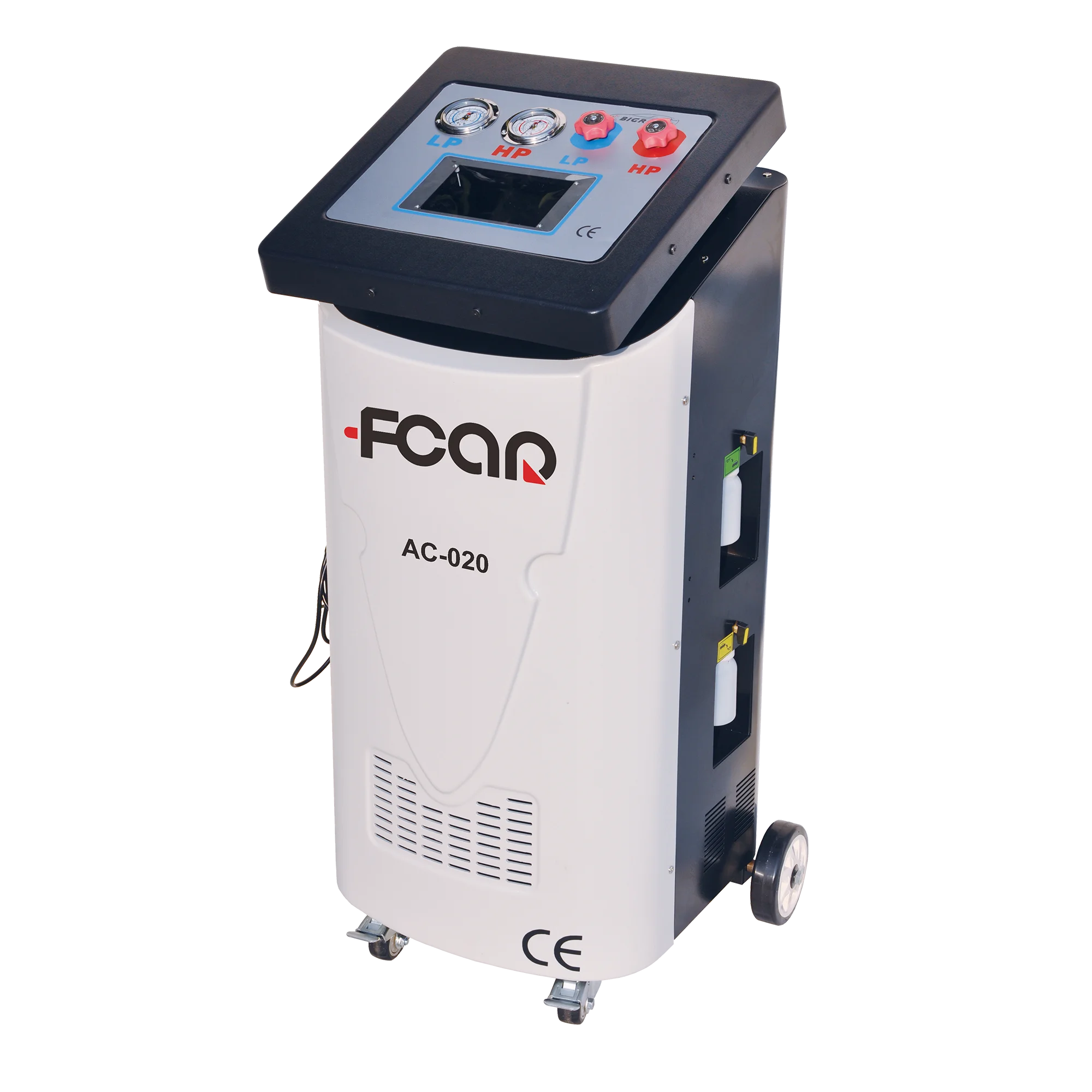 Автоматическая машина для рекуперации хладагента Fcar AC-020, Портативная станция технического обслуживания кондиционеров A / C с системой очистки