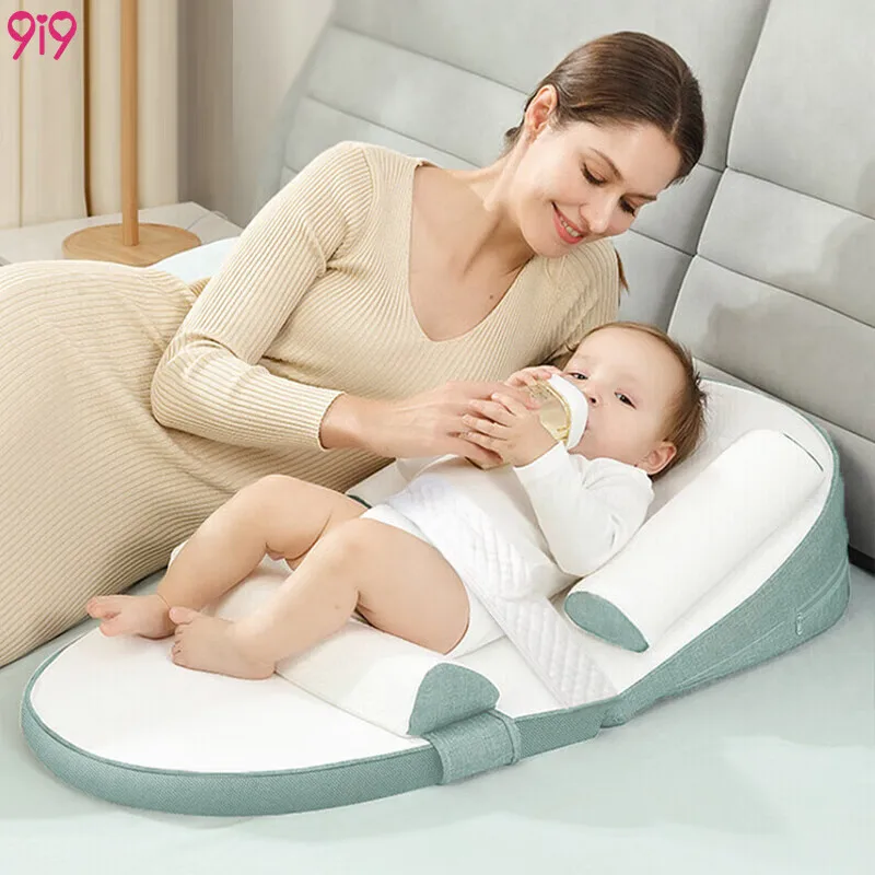 Детский коврик против рвоты, Наклонная подушка для новорожденного, Детское Постельное белье, подушка для грудного вскармливания, защита позвоночника ребенка, детское гнездышко