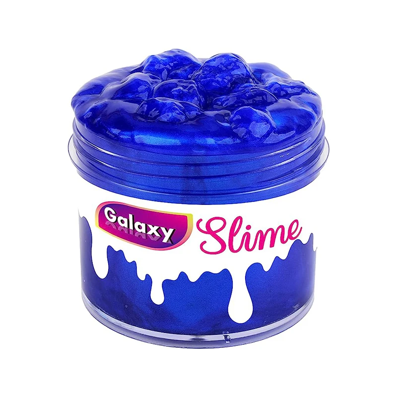70-180 мл Blue Galaxy Slime Прозрачная Слизь Для Детей, Шпаклевка для Слизи, Игрушки для Снятия стресса, Отличный подарок Для Девочек И Мальчиков, Вечерние Сувениры