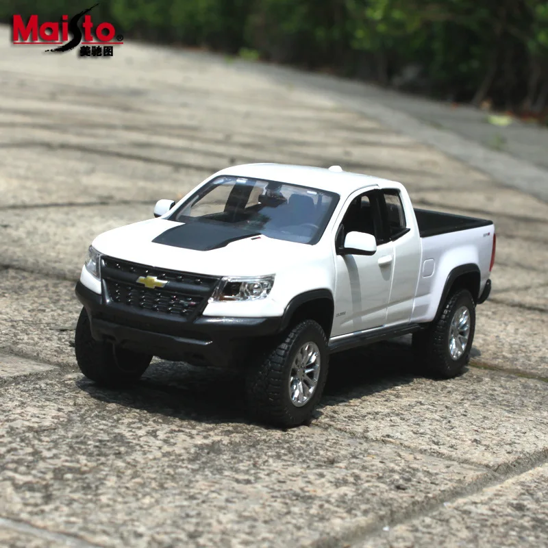 Maisto 1:24 2017 Chevrolet Colorado Пикап модель автомобиля имитация украшения автомобиля коллекция подарочных игрушек