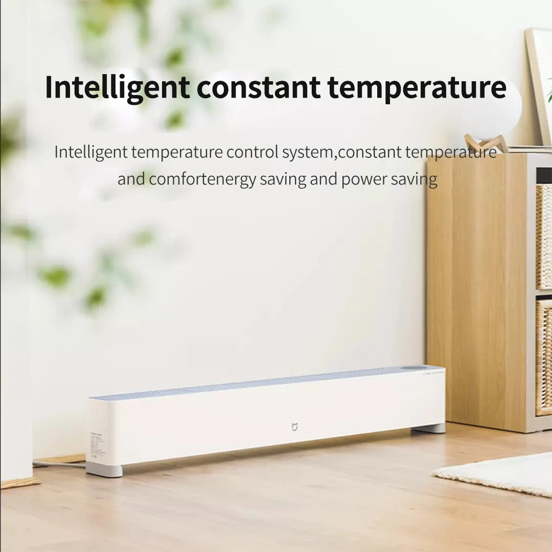 Xiaomi Mijia плинтусный электронагреватель E бытовой электронагревательный умный термостат нагреватель, управляемый приложением Mijia