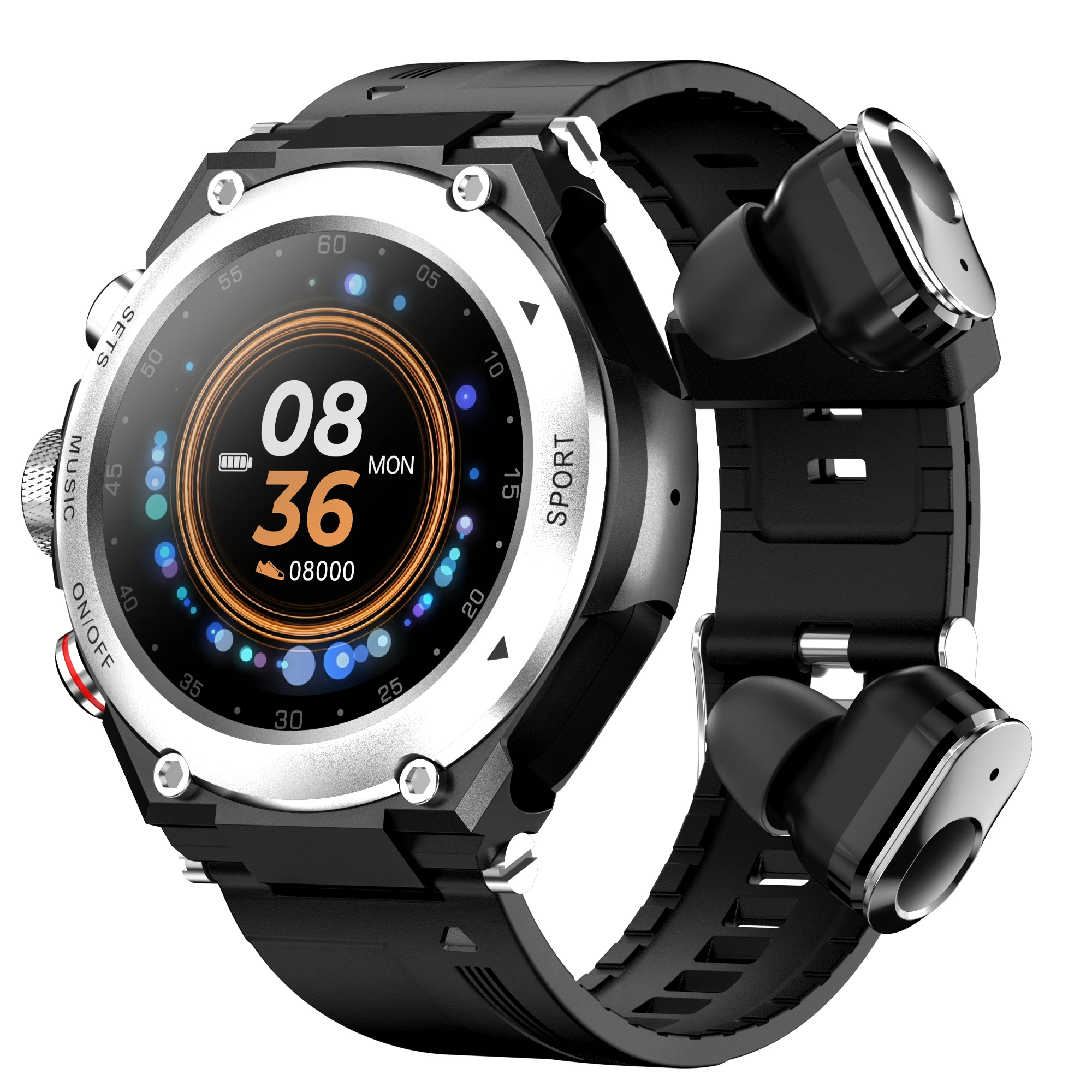 Valdus высококачественные смарт-часы-вкладыши роскошные наушники relogio 2 в 1 смарт-часы с наушниками беспроводная гарнитура T92 watch