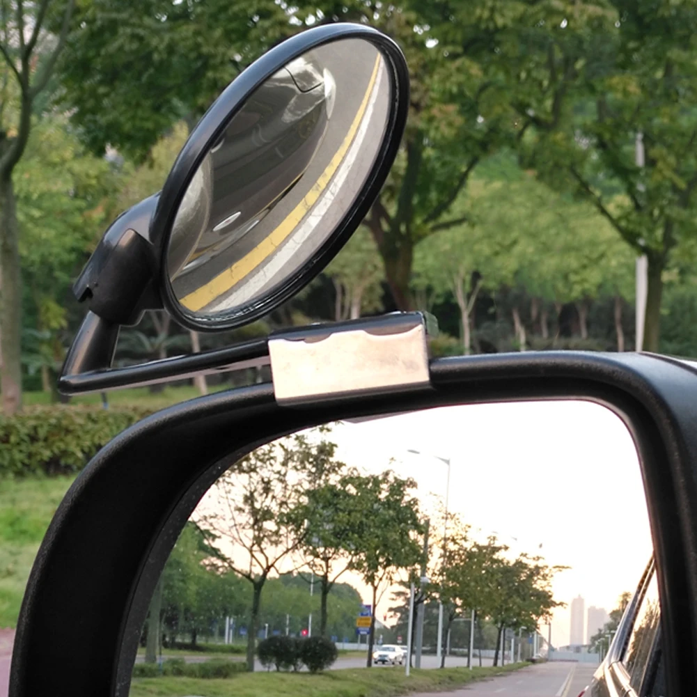 Зеркало Слепой зоны Левого и Правого Передних колес Автомобиля с Поворотом на 360 Градусов Широкоугольное Зеркало заднего вида Автобуса Мертвая Зона Вспомогательное Зеркало