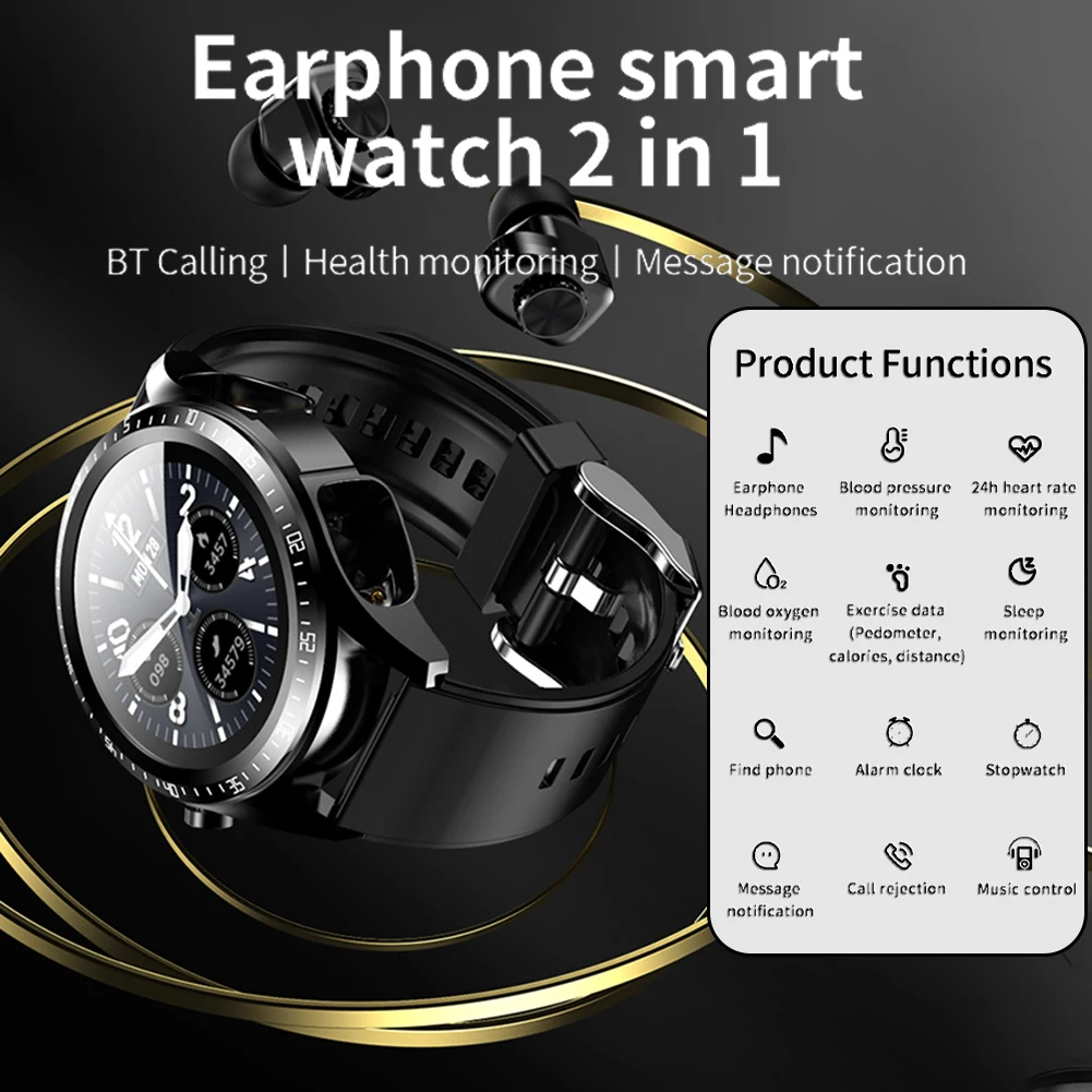 Bluetooth-совместимые наушники, умные часы, мониторы сердечного ритма, сна, подарок на день рождения