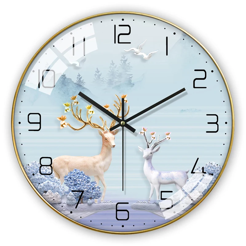 Современные настенные часы Nordic Роскошные часы Настенные Часы Домашний декор Гостиная Домашняя спальня Кухонные часы Кварцевые подарок