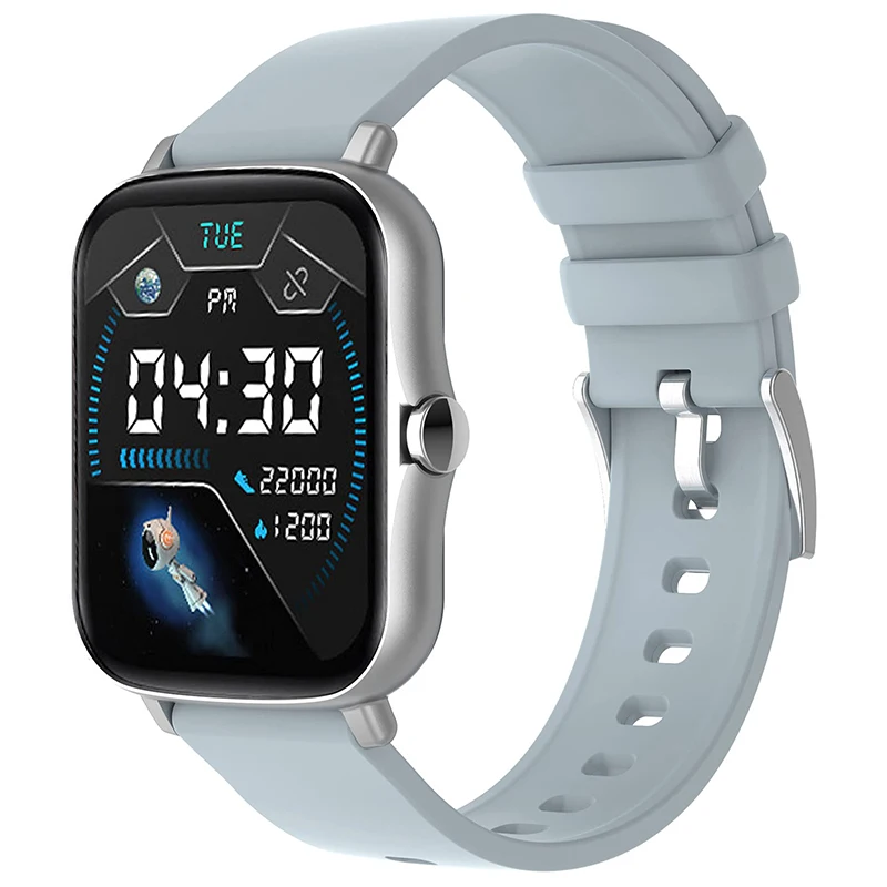 Умные часы с сенсорным экраном для вызова Bluetooth, Хранение музыки, Измерение артериального давления, ЭКГ, Пульсометр, Шагомер, Спортивный Фитнес-трекер