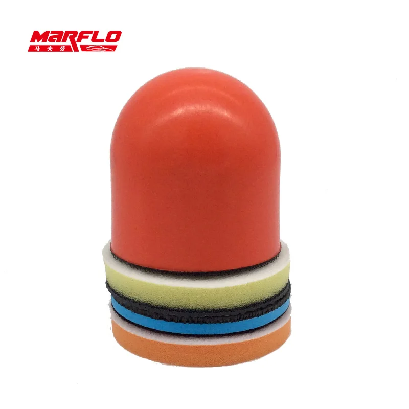 Marflo Car Clean Brush Восковая прокладка Аппликатор Для Ухода За Краской Magic Clay Bar 3 Plus 1