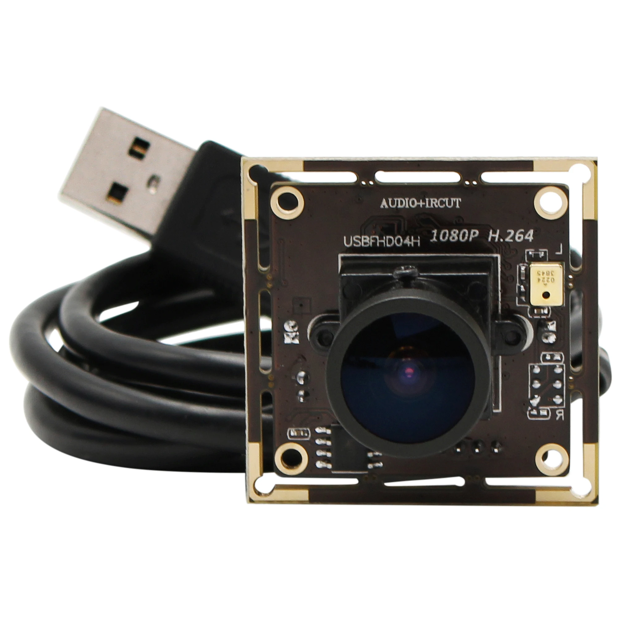 ELP 1080P H264 Aptina AR0330 Цветной CMOS CCTV Full HD 2,8 мм Мини Широкоугольный Объектив Модуль Камеры USB с Аудиомикрофоном