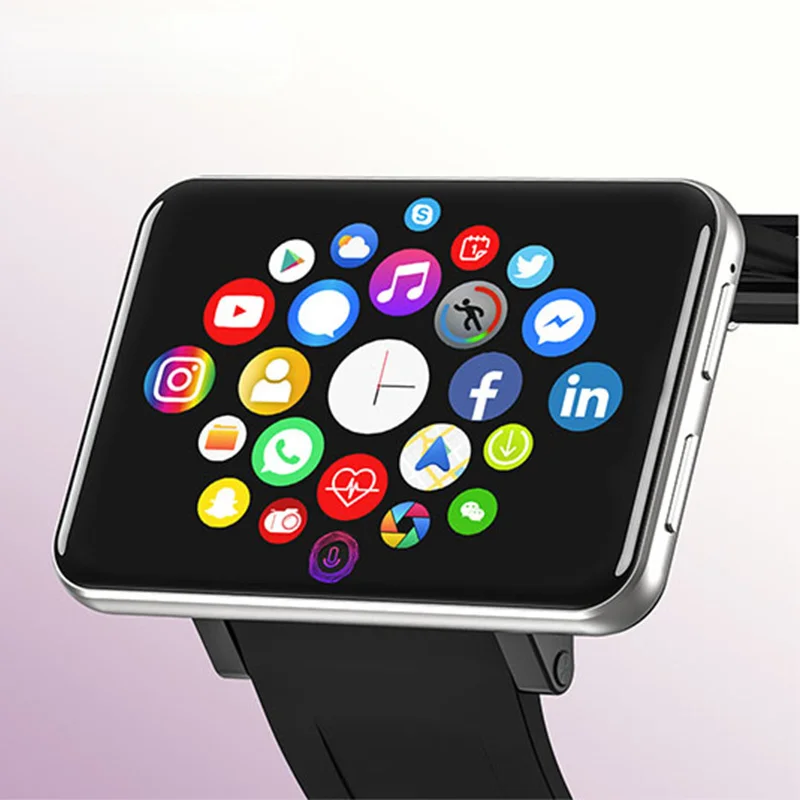 2023 Смарт-часы с большим экраном Для Мужчин И Женщин, 4G Видеочат с Вызовом, Умные Часы С Поддержкой SIM-карты И WiFi GPS, Часы Для Iphone, приложение Google