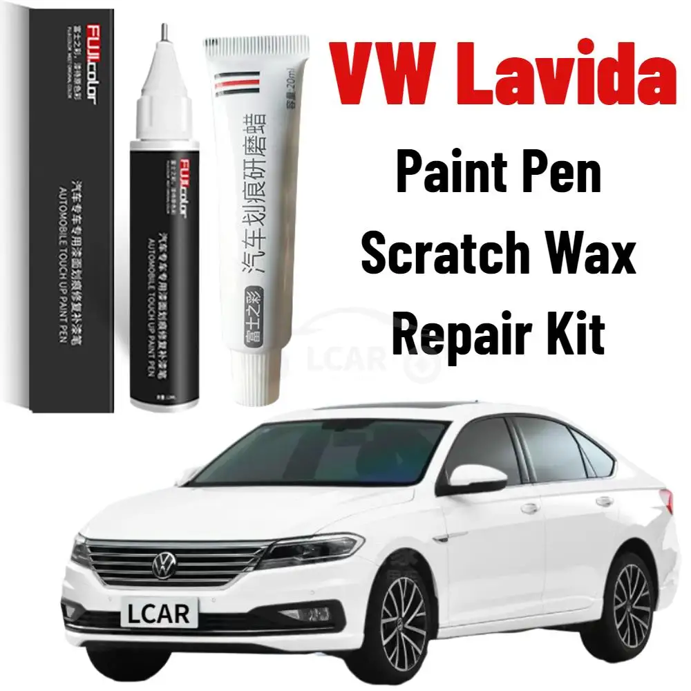Для VW Lavida Paint Touch Up Pen Kit Черная Белая Краска Аксессуары Для Ремонта Царапин Volkswagen Paint Pen Auto Paint Fixer Уход