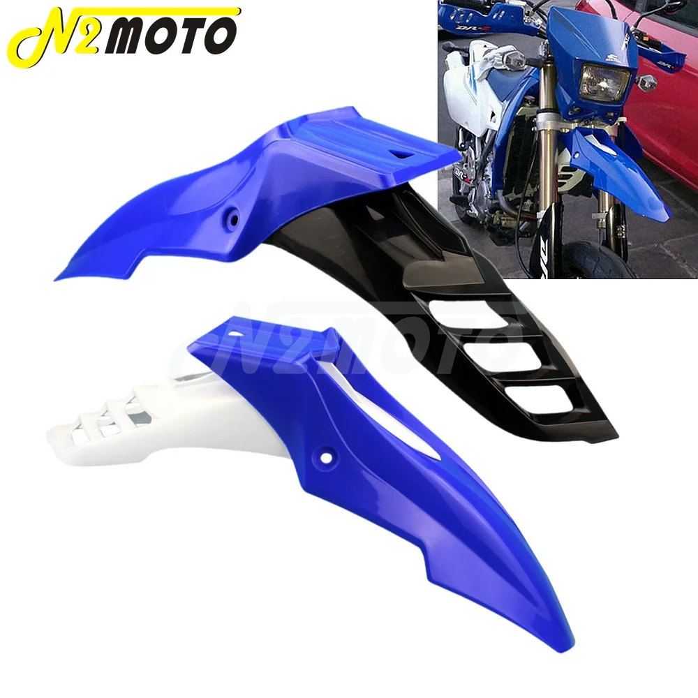 ABS Пластиковое Переднее Крыло для Мотокросса Dirt Bike Универсальное Super Moto EVO для DT 125X 125RE XT 125 X 125R TT-R Синий Брызговик