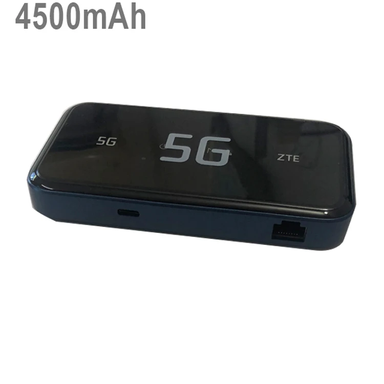 Оригинальный Портативный маршрутизатор 5G Wi-Fi Pro ZTE MU500 MU5001 Mobile Hotspot Sub6 Network 2,4-дюймовый Цветной сенсорный экран до 30 устройств